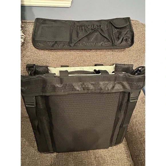 Atlanta Braves Portable Back‎ Support Stadium Seat Cushion Adjustable Removable - Picture 10 of 11